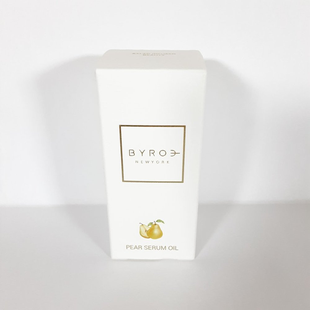 BYROE NEW YORK BRIGHTENING PEAR SERUM OIL 0.67 BRAND NEW FRESH PRODUCT - Picture 3 of 6